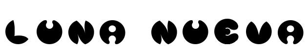 Luna Nueva Font Image