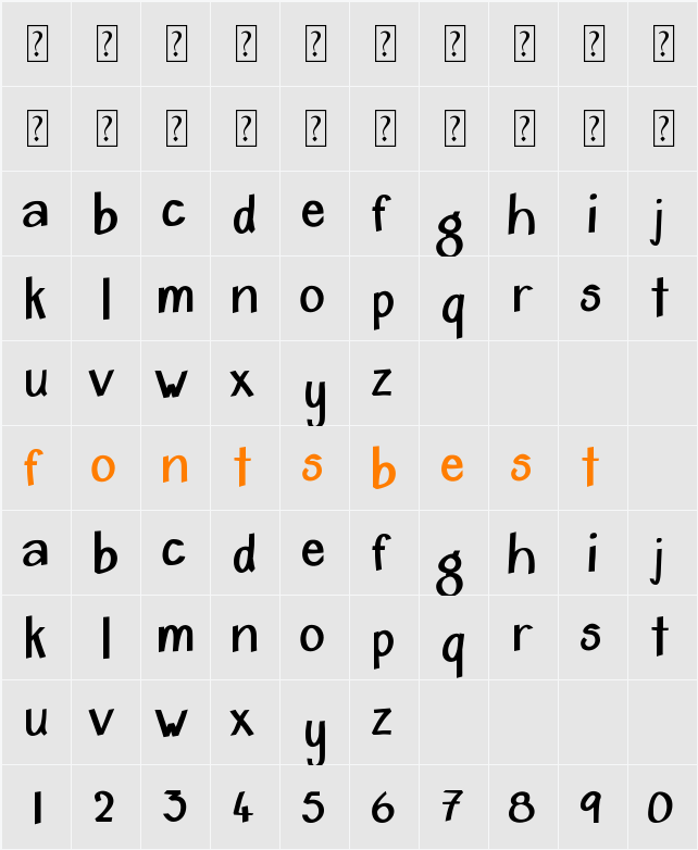 Home & Hearth Character Map