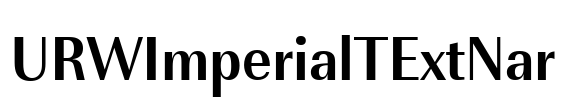 URWImperialTExtNar