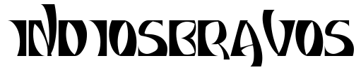 INDIOSBRAVOS Font Image