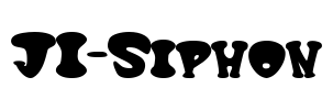JI-Siphon Font Image