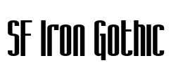 SF Iron Gothic