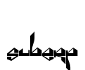 Suberp Font Image