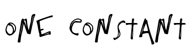One Constant