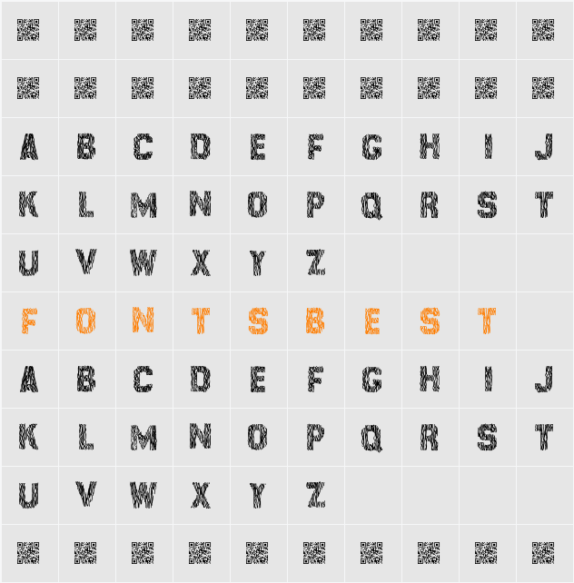 SurfPoint Character Map