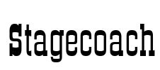 Stagecoach Font Image