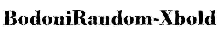 BodoniRandom-Xbold