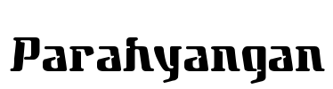 Parahyangan Font Image