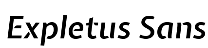 Expletus Sans Font Image