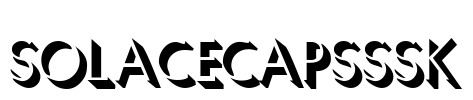 SolaceCapsSSK Font Image