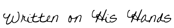 Written on His Hands