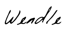 Wendle Font Image