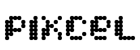 Pixcel Font Image