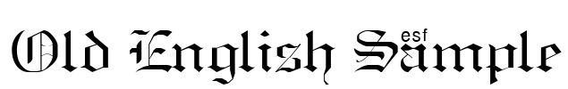 Old English Sample