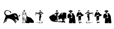 Olé Torero Font Image