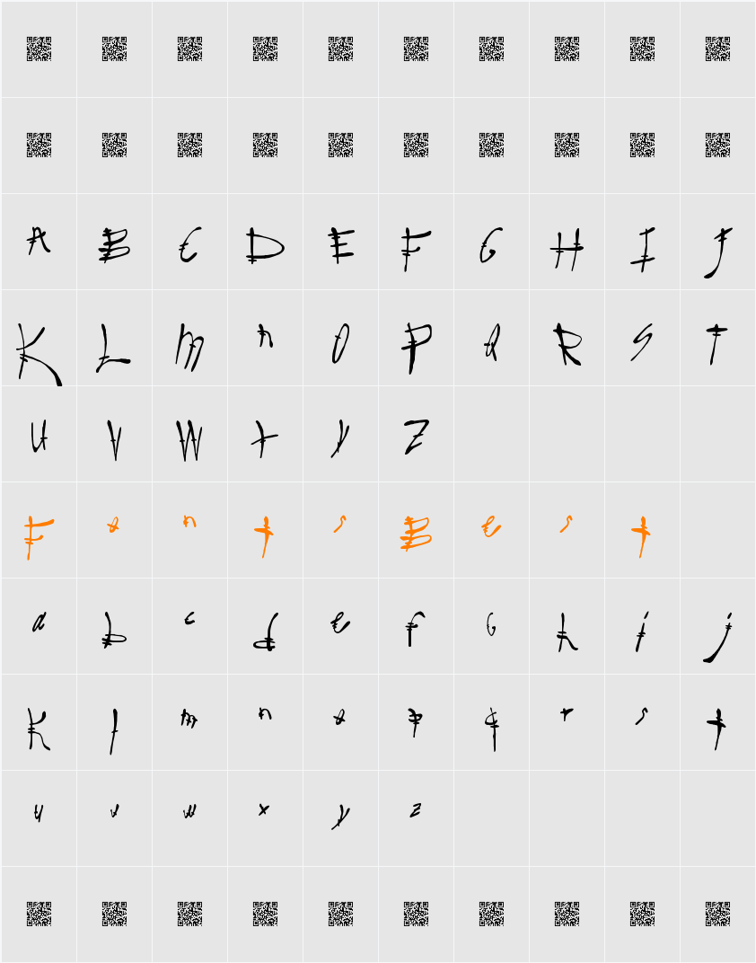 SureReal Character Map