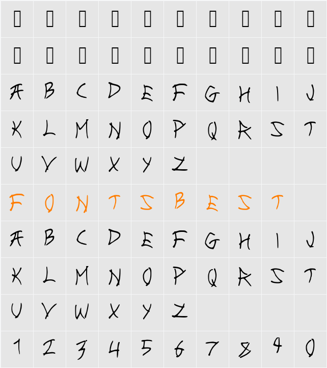 New_Chinese Character Map