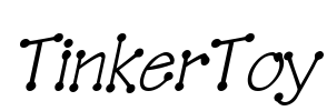 TinkerToy Font Image