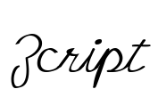Zcript Font Image