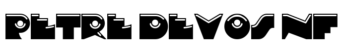 Petre Devos NF Font Image