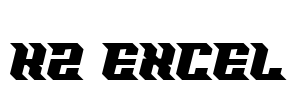 KZ EXCEL Font Image
