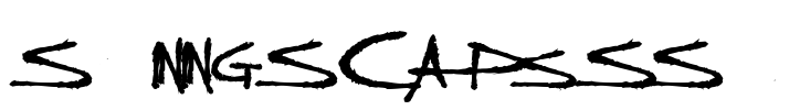 ShiningSCapsSSK Font Image