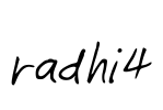 radhi4 Font Image