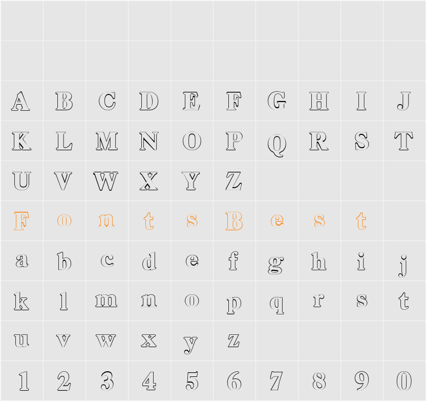 WesleyBeckerOutline-Heavy Character Map