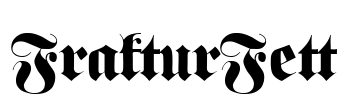 FrakturFett