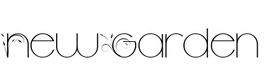 New Garden Font Image