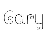 Gary Font Image