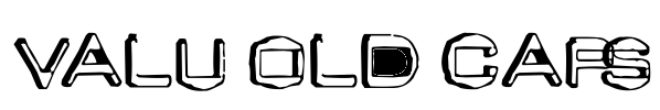 Valu Old Caps Font Image