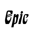 Epic Font Image