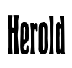 Herold Font Image