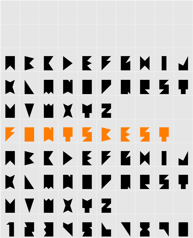 acute Character Map