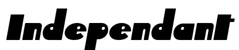 Independant Font Image
