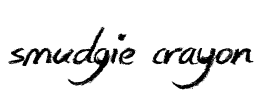 Smudgie Crayon