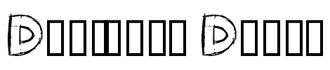 Dumpster Diver Font Image