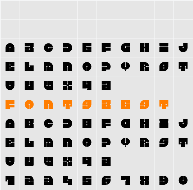 Keel Character Map
