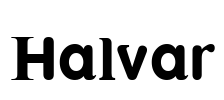 Halvar Font Image