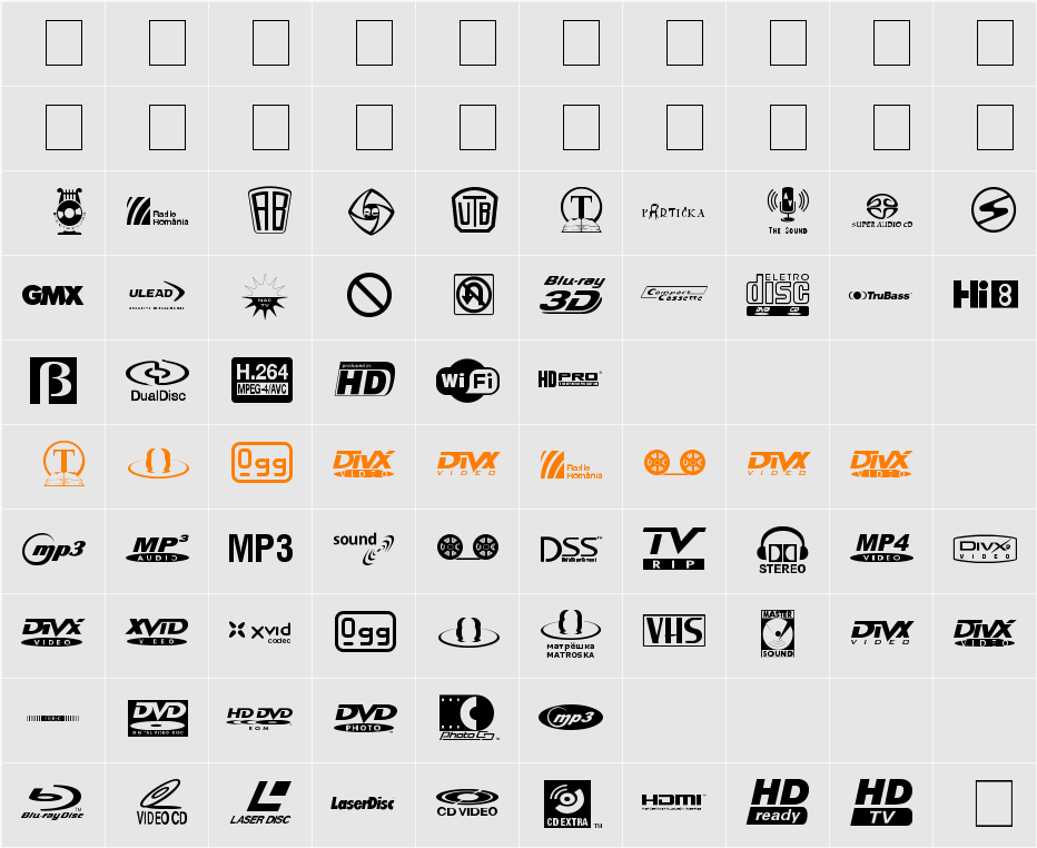 EU-Sym Character Map