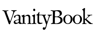 VanityBook Font Image