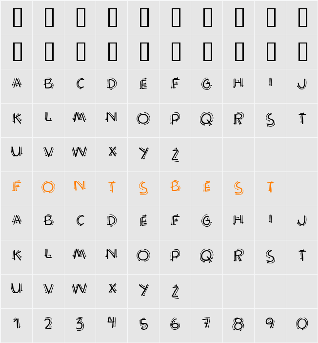 Operating instructions Character Map