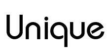 Unique Font Image