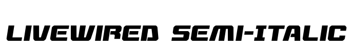 Livewired Semi-Italic