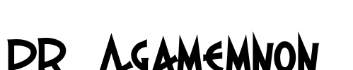 PR Agamemnon  Font Image