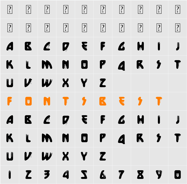 Future Blood Character Map