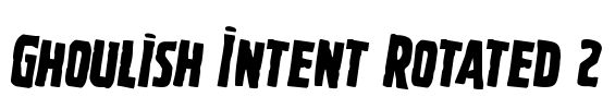 Ghoulish Intent Rotated 2