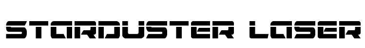 Starduster Laser Font Image