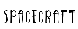 Spacecraft Font Image